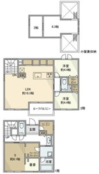 永福4丁目戸建の物件間取画像